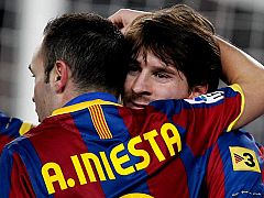 El Barcelona gana cómodamente a un Racing indefenso