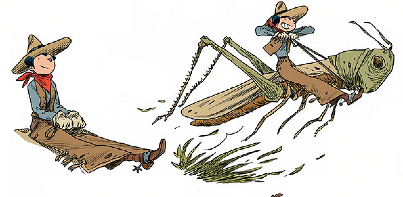 Viñetas de 'Odi's blog', de Sergio Garcia y Lola Moral