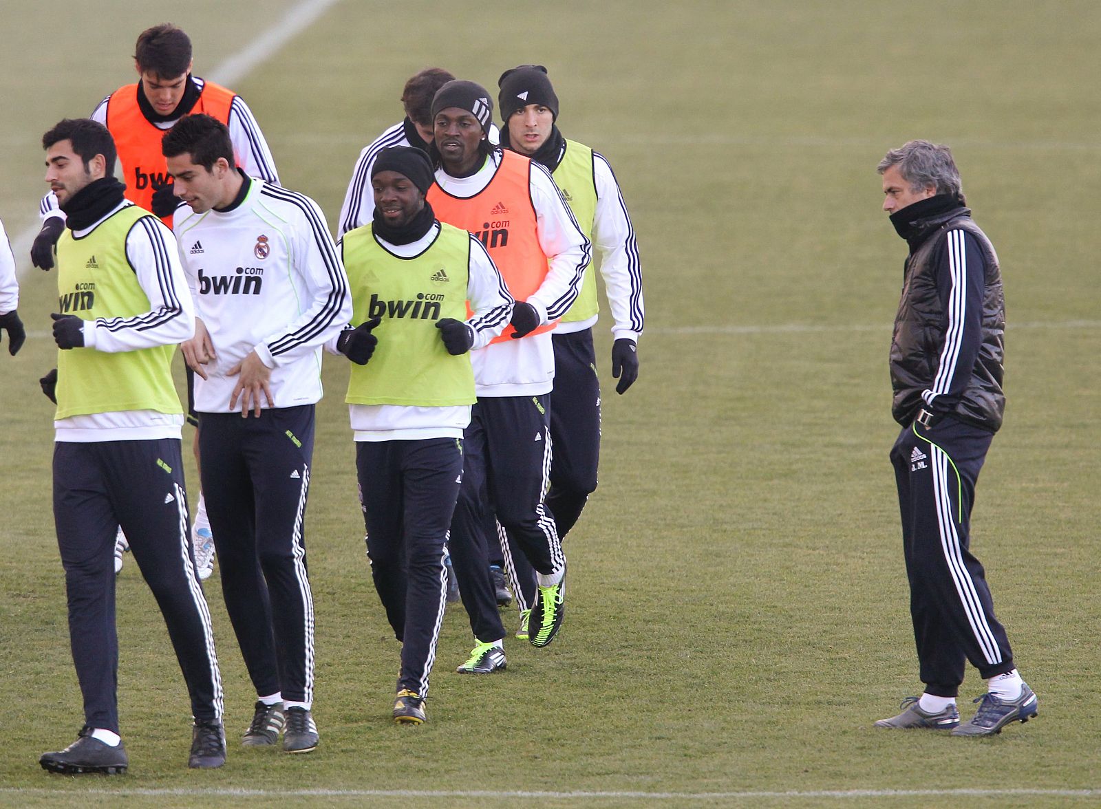 ENTRENAMIENTO DEL REAL MADRID