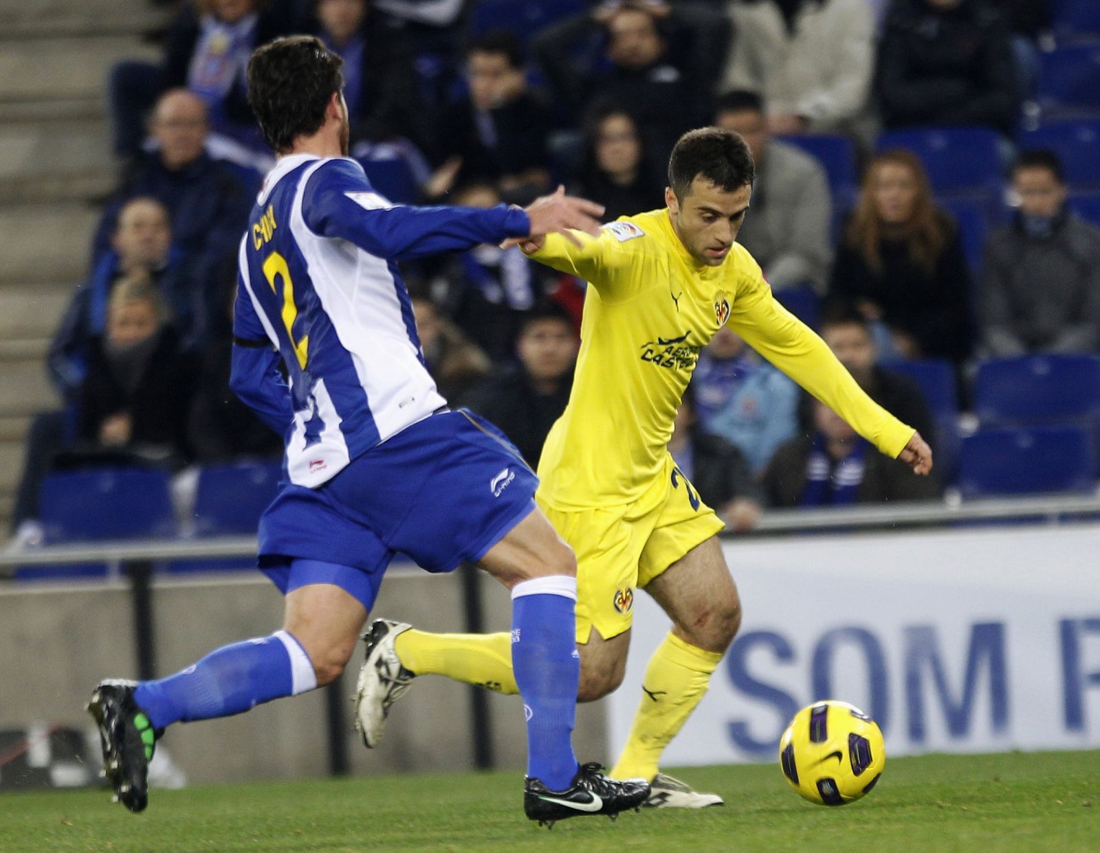 Rossi, frente al Espanyol