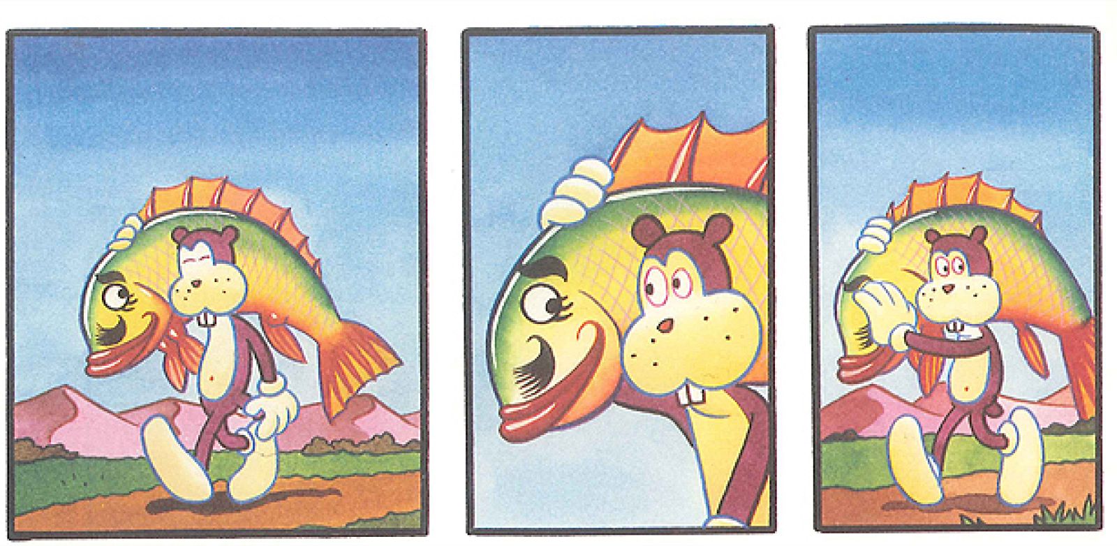 Viñetas de 'Frank', de Jim Woodring