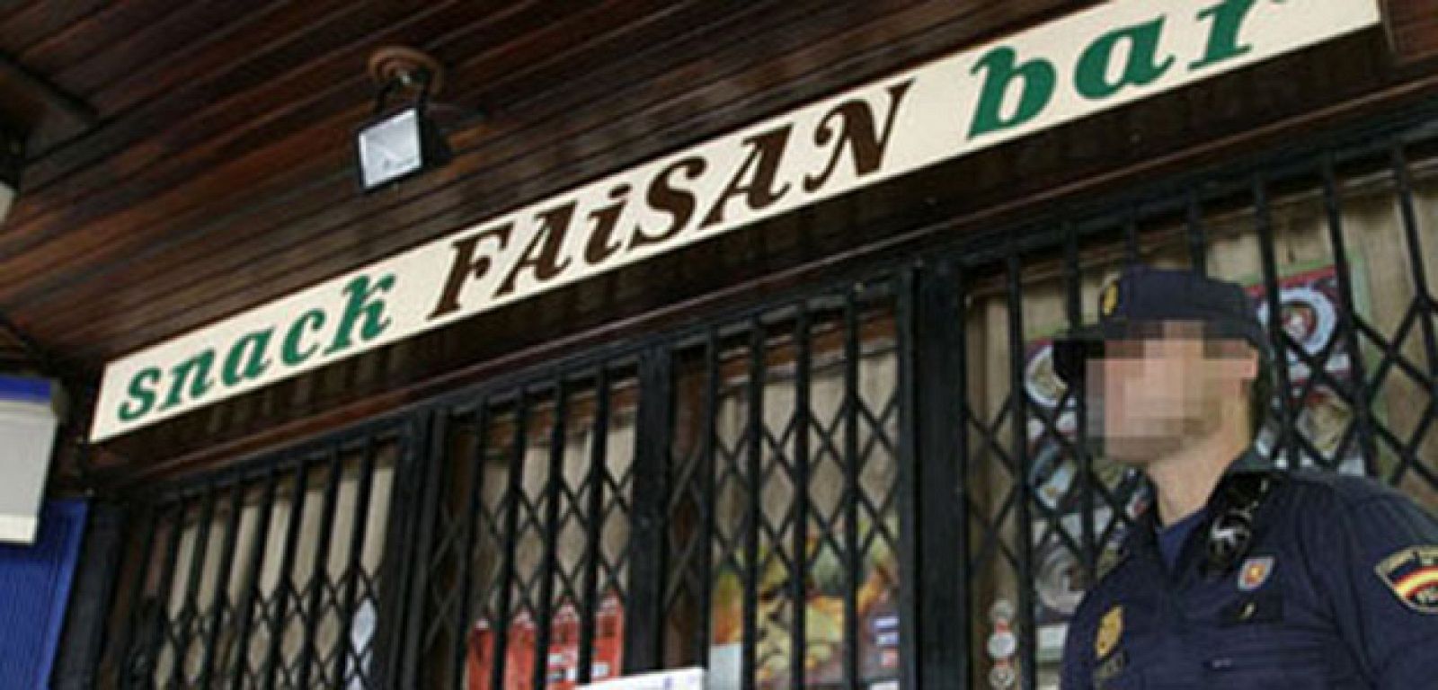 Fachada del bar Faisán