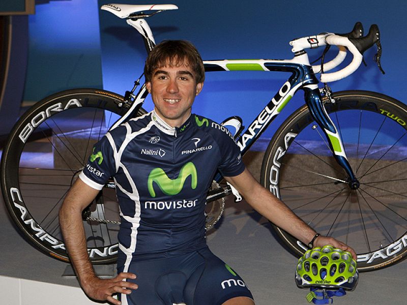 Los herederos de Indurain se presentan con el equipo Movistar