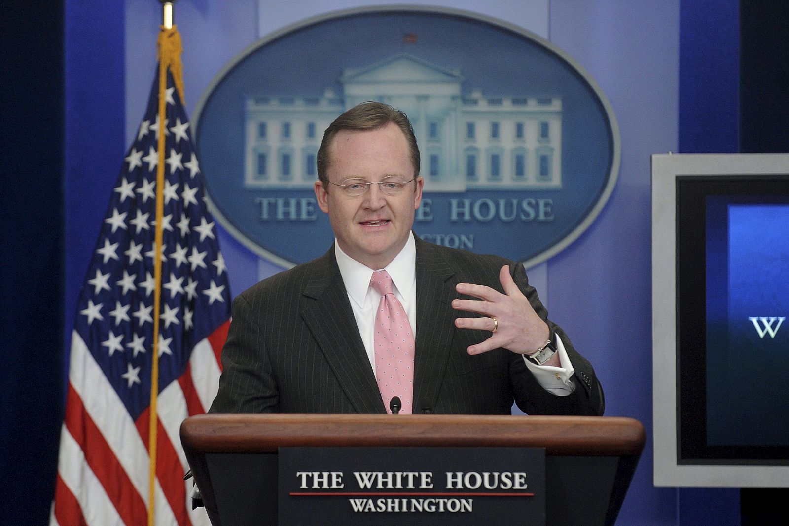 Rueda de prensa de Robert Gibbs