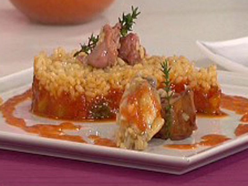 Arroz con costillas y pisto (11/02/11)