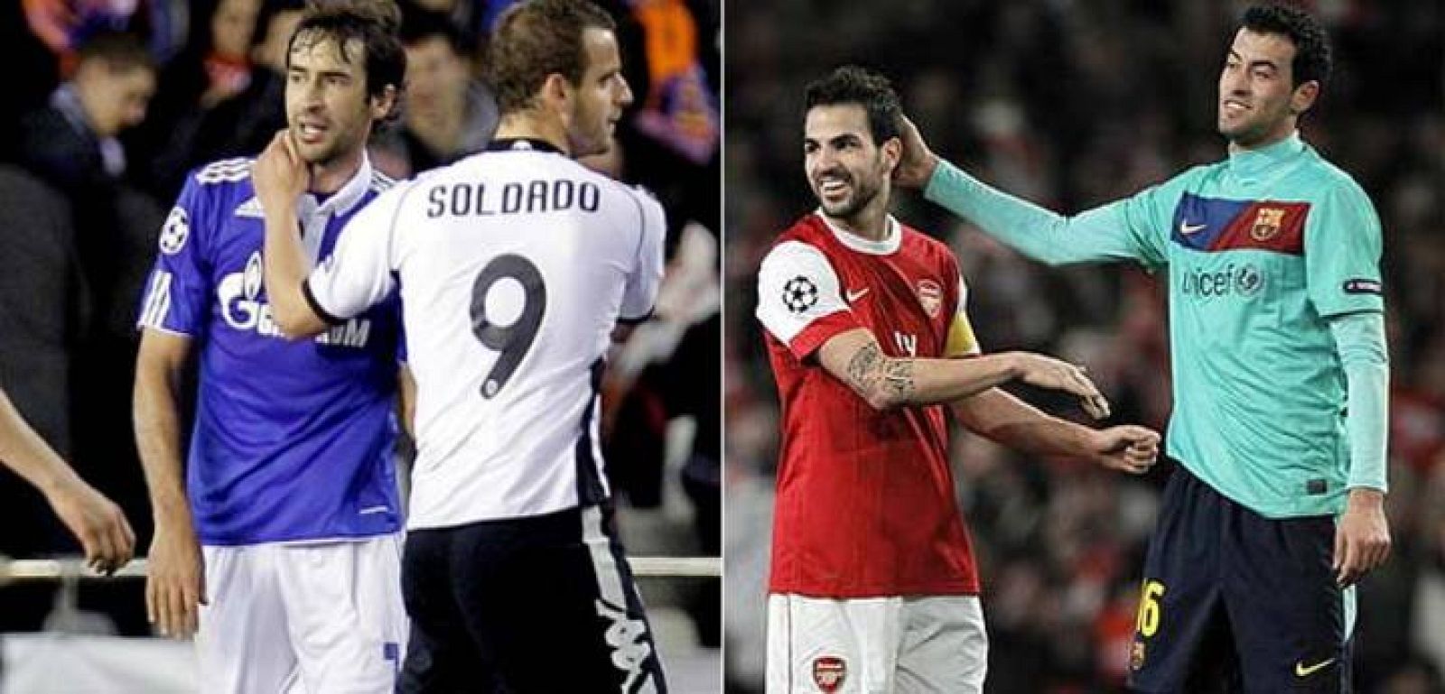 Un empate del Valencia y una derrota del Barça obligan a remontar en la vuelta de los octavos de final de la Champions.