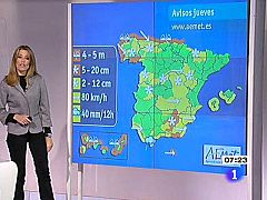Alerta naranja por oleaje y nevadas en una docena de provincias por los coletazos del temporal