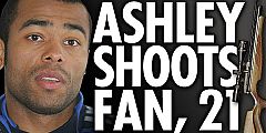 Ashley Cole dispara un rifle en el entrenamiento y hiere a un becario del club