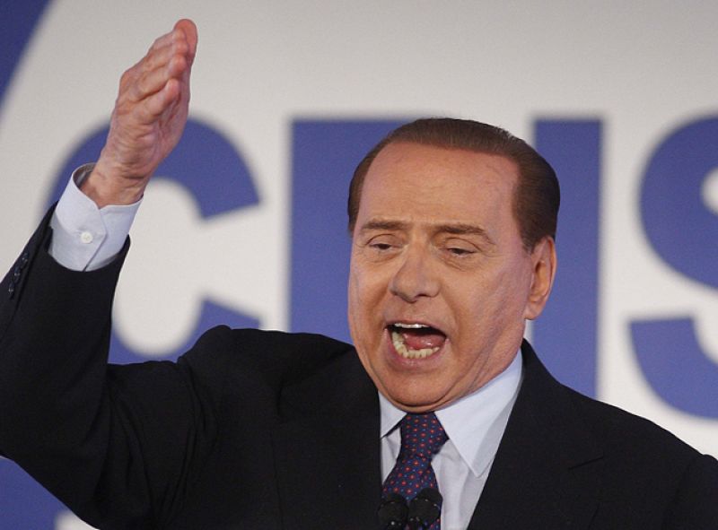 Berlusconi, declarado en rebeldía por no presentarse al juicio Mediaset 