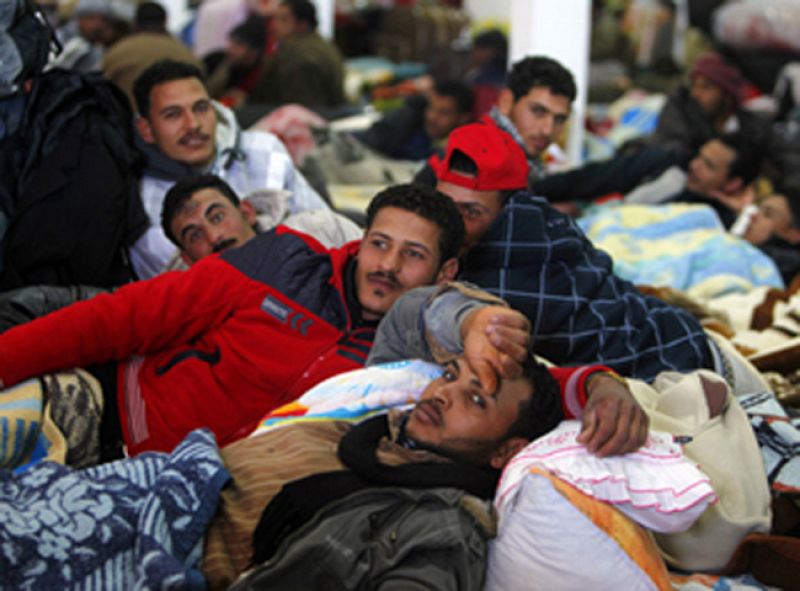 Las ONG piden ayuda para frenar la crisis humanitaria en Libia