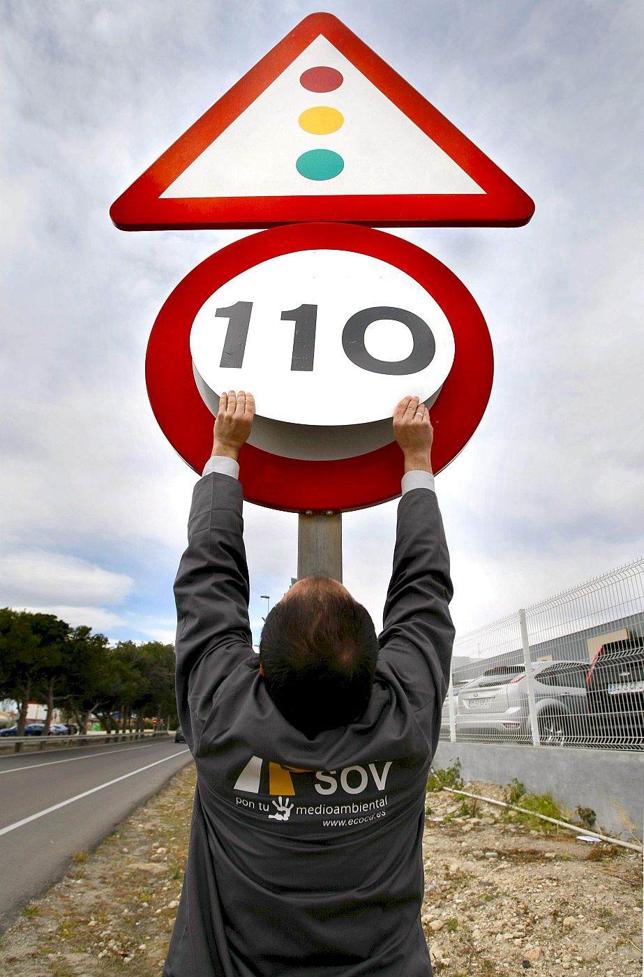 LA REDUCCIÓN DE LA VELOCIDAD A 110KILÓMETROS/HORA ACABARÁ EL 30 DE JUNIO