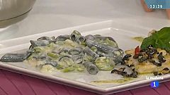 Pasta con habas a la menta (10/03/11)