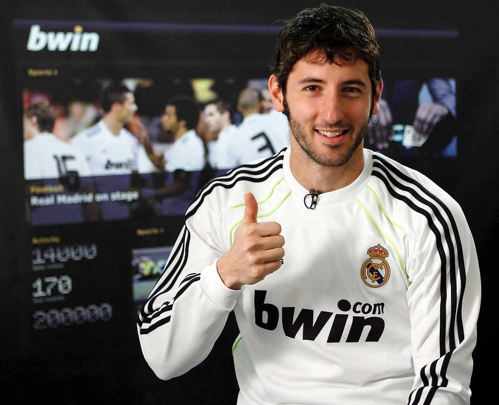 El centrocampista del Real Madrid Esteban Granero.