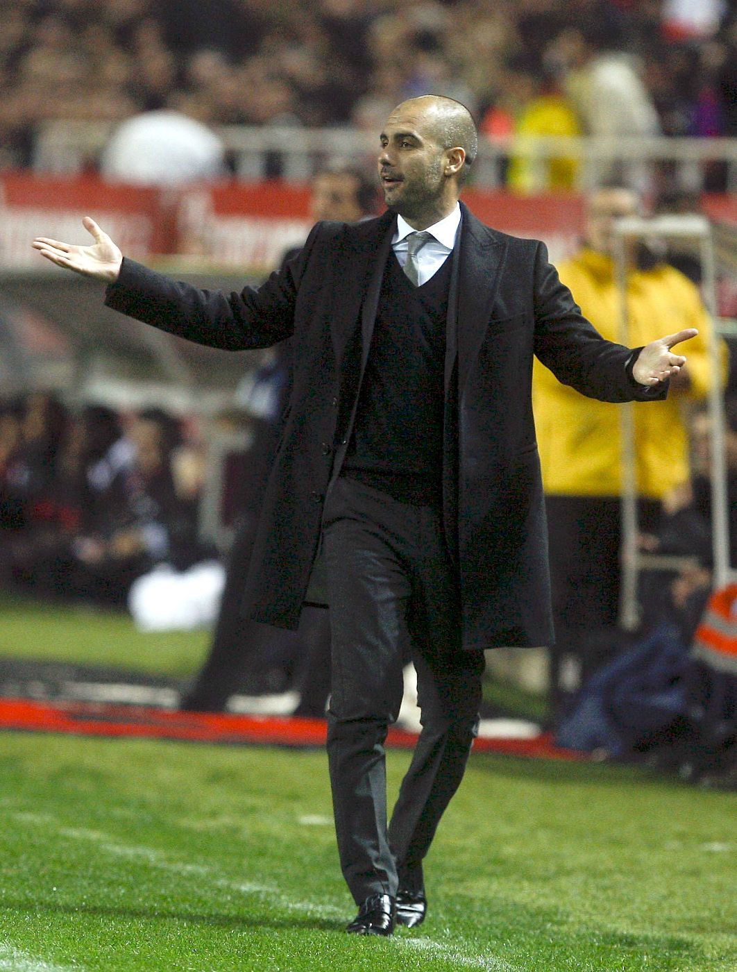 Pep Guardiola en Sevilla