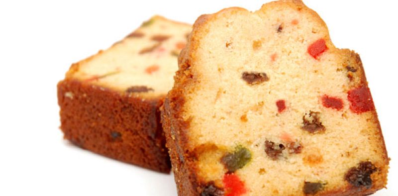 Plum-cake de dos sabores