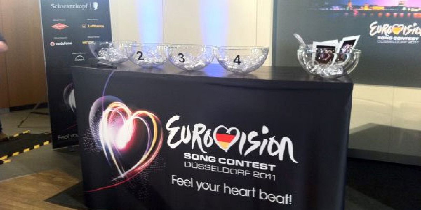 Sorteo del orden de actuación en el Festival de Eurovisión 2011