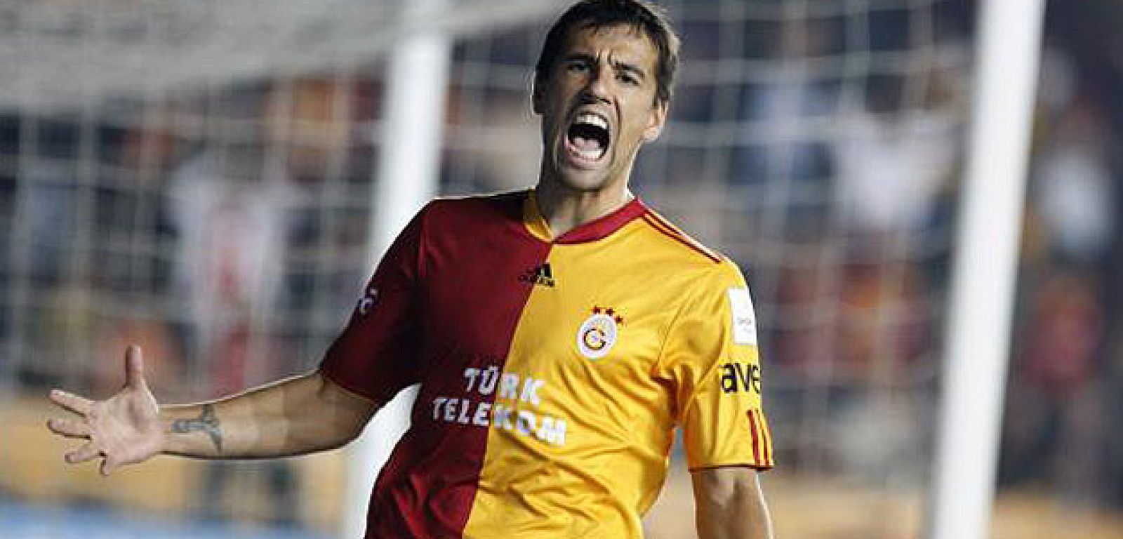 Milan Baros, delantero del Galatasaray