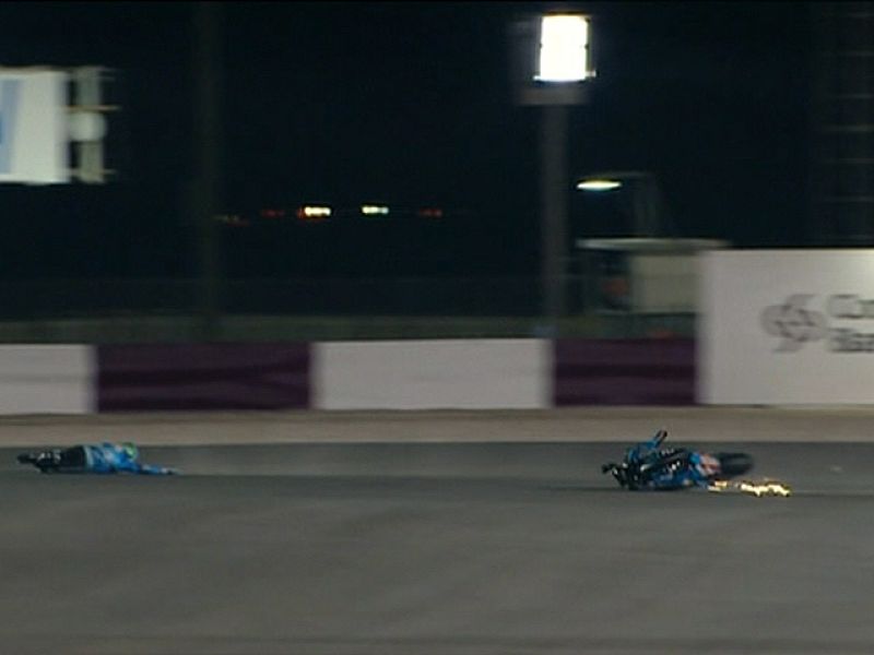 Bautista se rompe el fémur izquierdo tras una caída