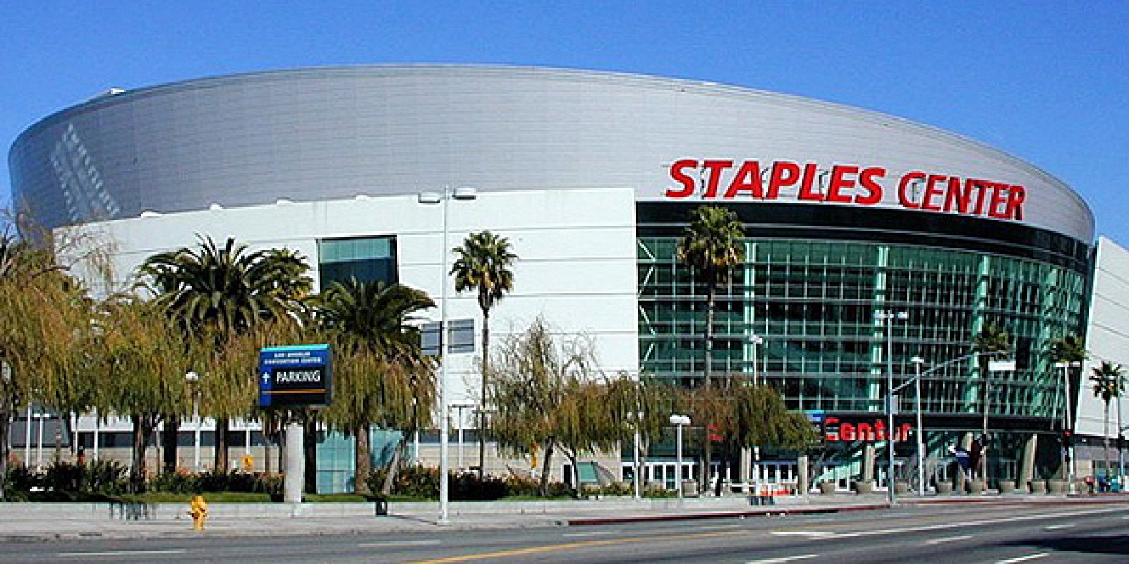 Imagen del pabellón de Los Ángeles en el que juega los Lakers.