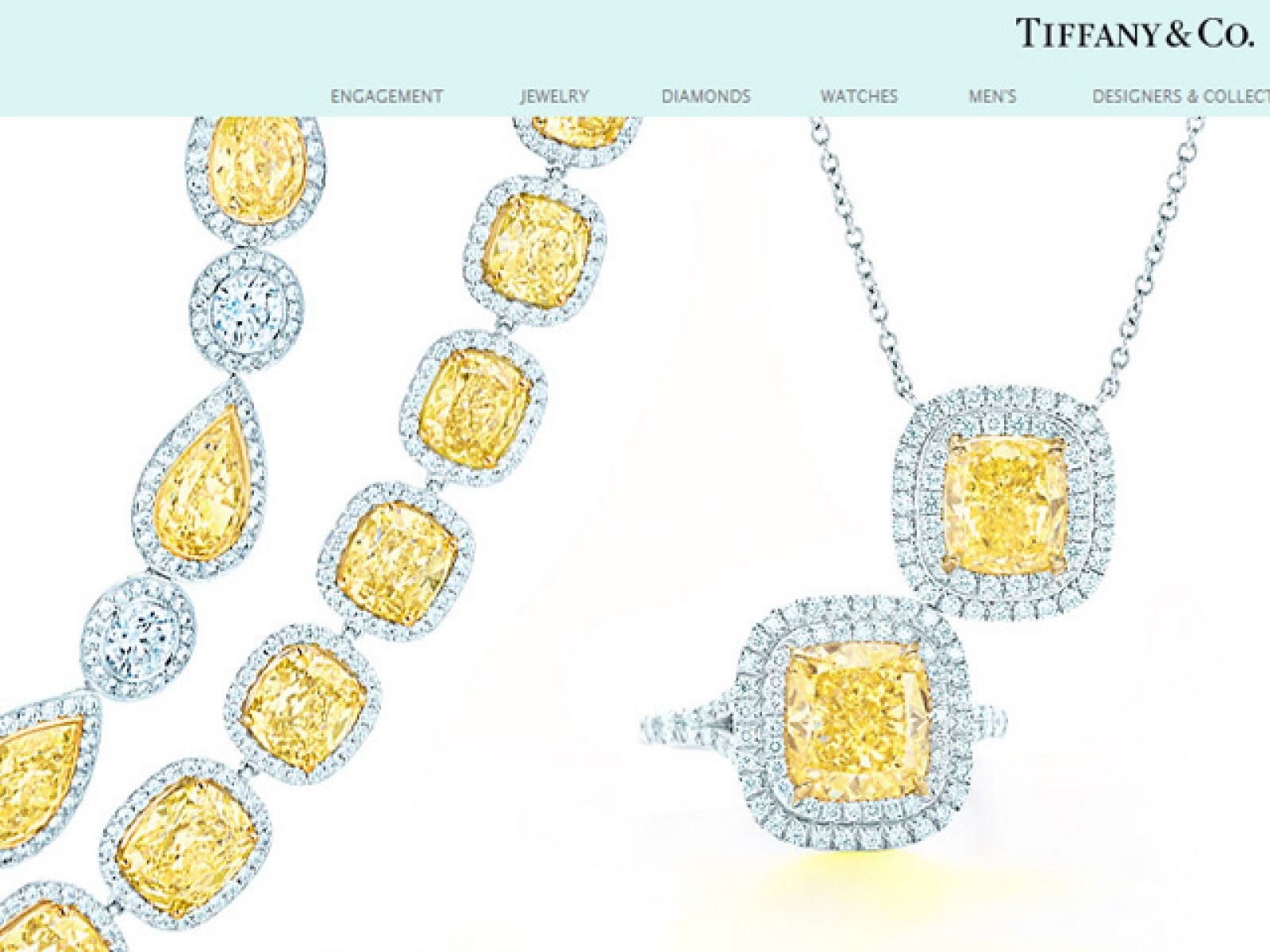 Diamantes amarillos de Tiffany