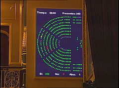 Una mayoría aplastante aprueba en el Congreso la misión en Libia entre gritos de "No a la guerra"