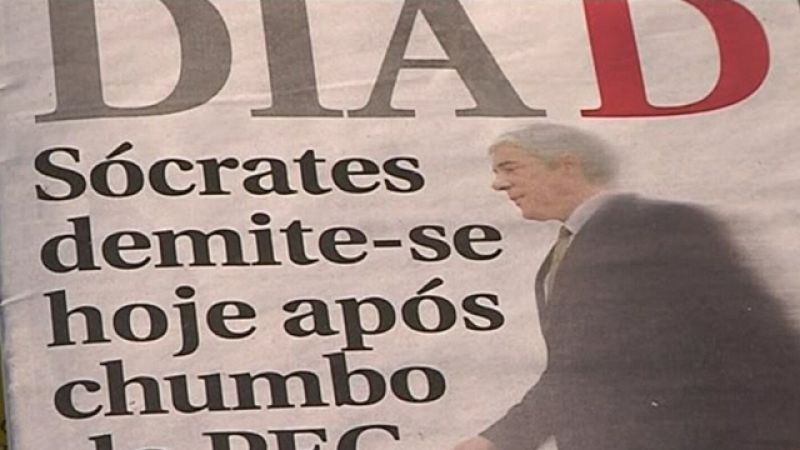 El riesgo de una crisis política acerca a Portugal al rescate y a Sócrates, a la dimisión