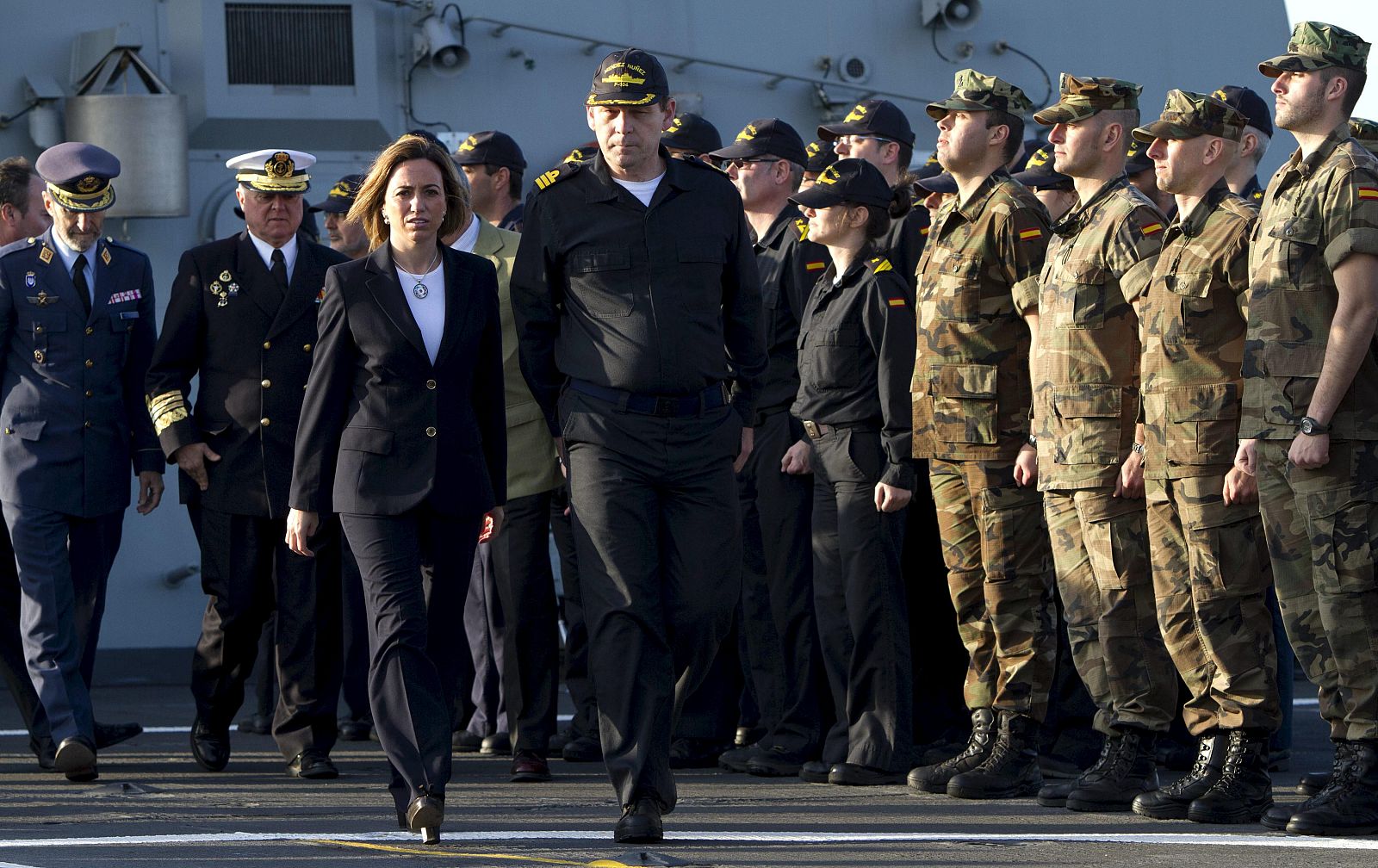 Chacón pasa revista