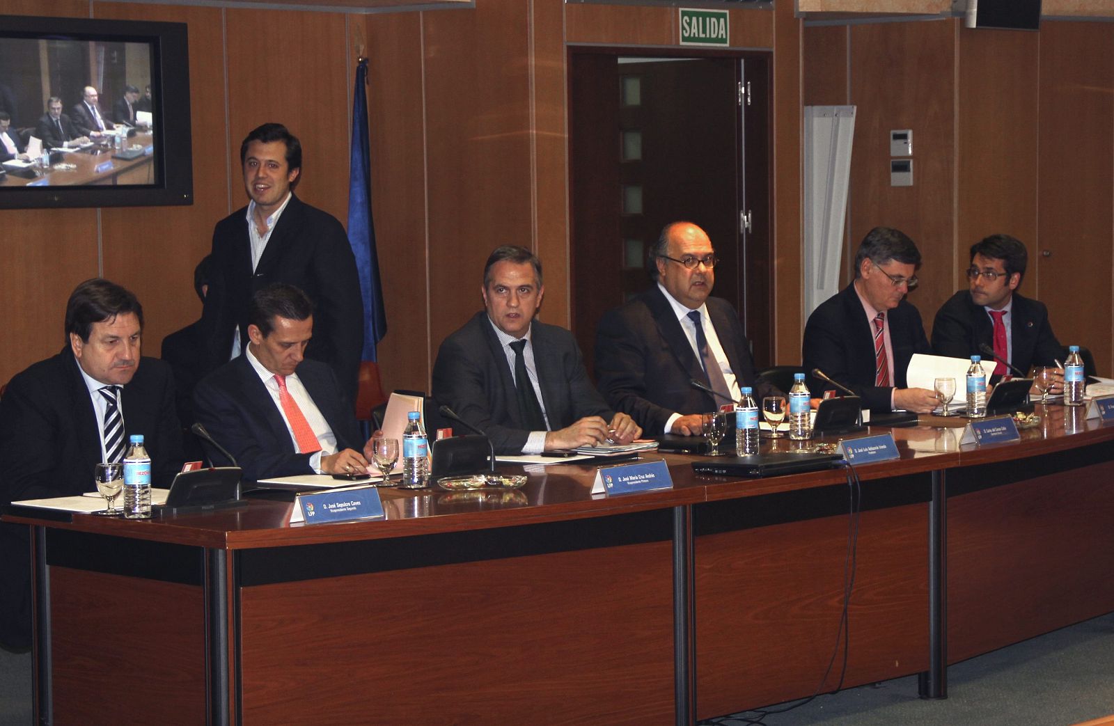 EL PRESIDENTE DE LA LIGA DE FÚTBOL PROFESIONAL (LFP)