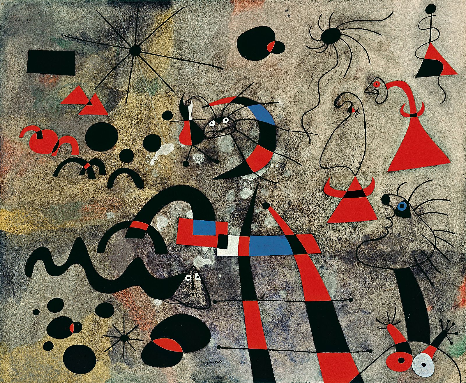 Joan Miró. 'La escalera de la evasión' (1940).