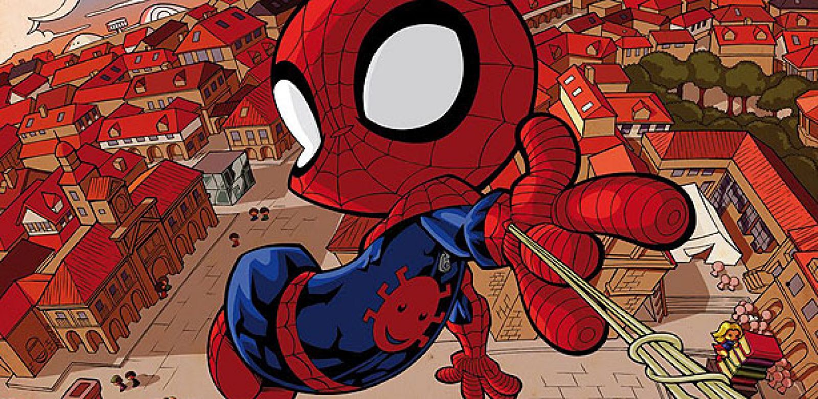 Ilustración de 'Espiderman', de Enrique Vegas