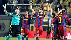 El Barcelona sentencia prácticamente la Liga con un polémico gol