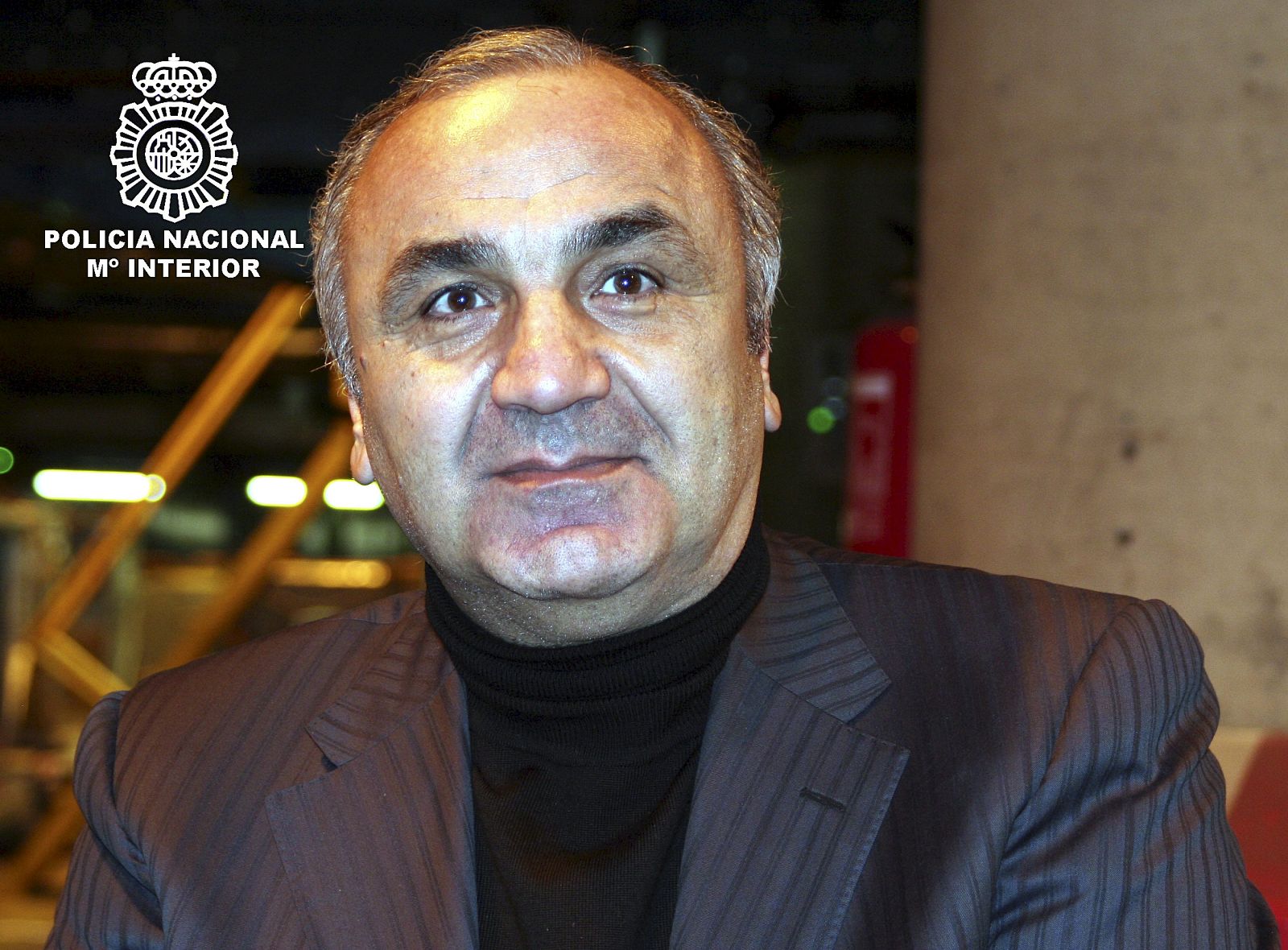 Fotografía facilitada por la Policía Nacional de Tariel Oniani, considerado uno de los máximos jefes de la mafia ruso-georgiana en España, que logró huir de la Operación Avispa en 2005