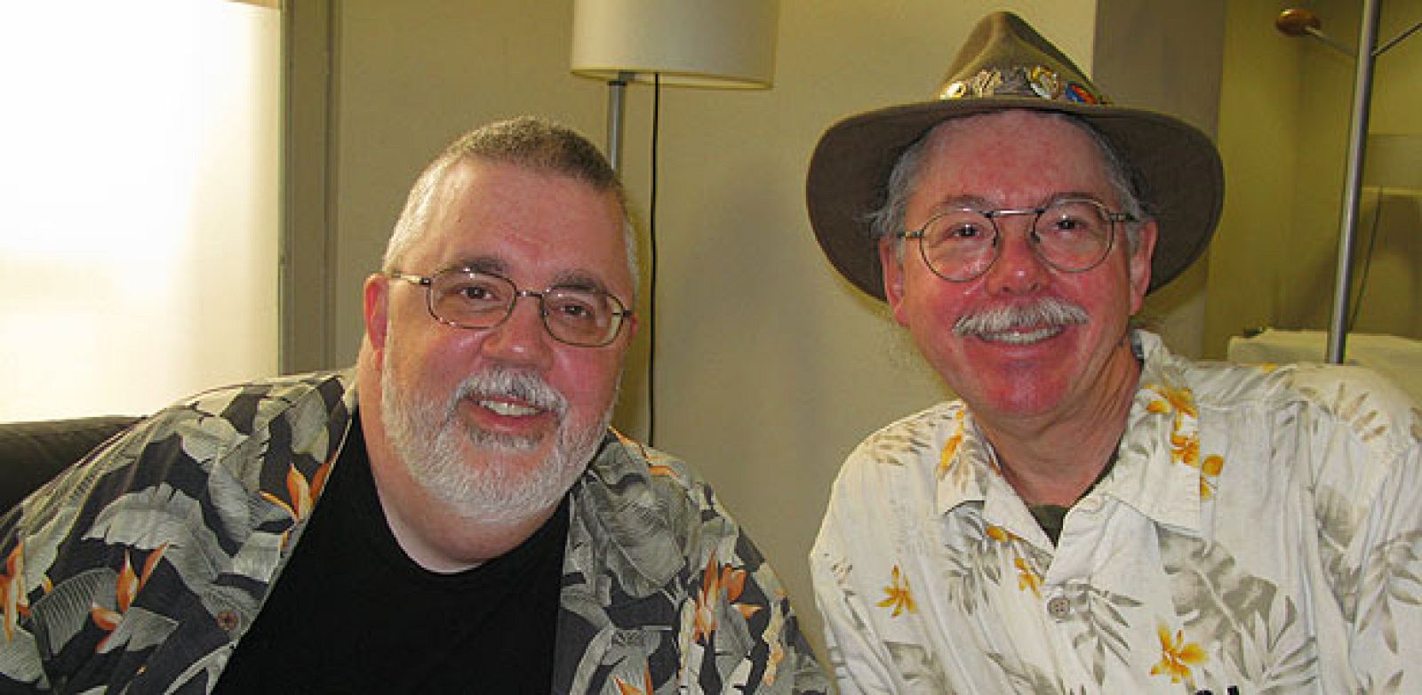 Kurt Busiek y Brent Anderson en el salón del cómic de Barcelona