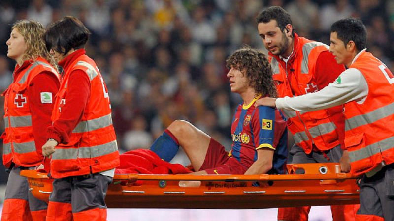 Puyol: "Ahora mismo es difícil que pueda estar en la final de la Copa del Rey"