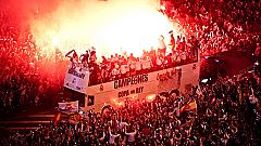 Cibeles vuelve a festejar un título del Madrid