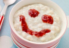 Arroz con leche cremoso y leche ¿desnatada, semidesnatada o entera?