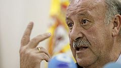 Del Bosque: "La mejor terapia contra los piques será ver vídeos de Sudáfrica"