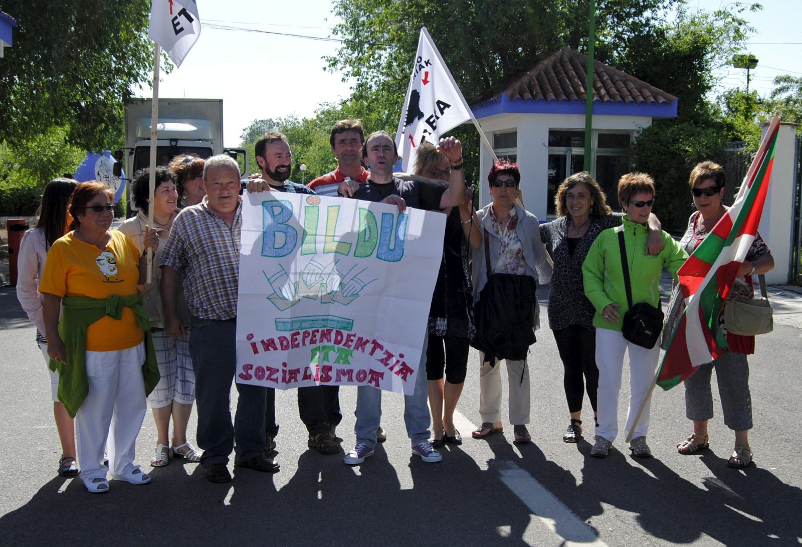 PANCARTA BILDU EXPRESO DE ETA