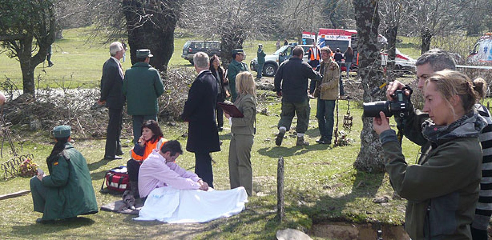 Último día de rodaje de 'Lobos de Arga'