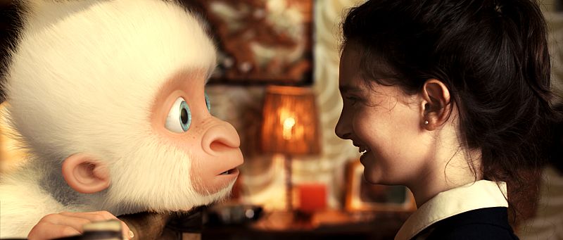 Primeras imágenes de la animación de 'Copito de nieve', la película sobre el famoso gorila albino