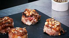 Manitas rellenas de boletus y foie, por Mihaela