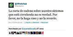El 'spam' llena Whatsapp de mensajes en cadena