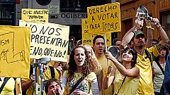 Los "indignados" protagonizan la jornada de constitución de los ayuntamientos