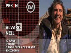 Álvaro Neil: "A España volveré en 2017, cuando termine de dar la vuelta al mundo en bici"