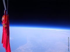 Aficionados que fotografían la Tierra desde globos a 30 kilómetros de altura