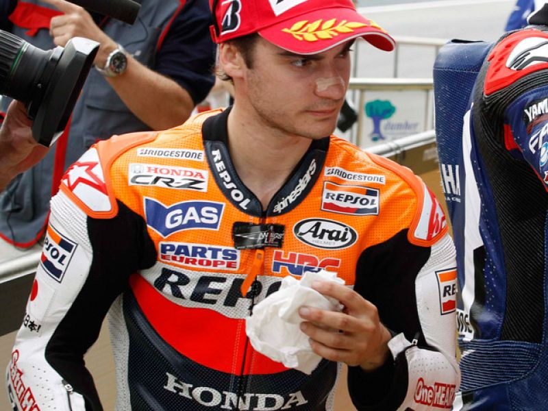 Pedrosa no estará en Assen