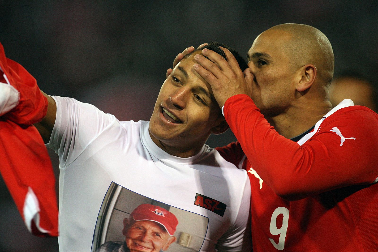 Alexis Sánchez en el Chile- Estonia