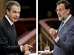 Zapatero se despide con un bronco cara a cara con Rajoy y dispuesto a agotar la legislatura