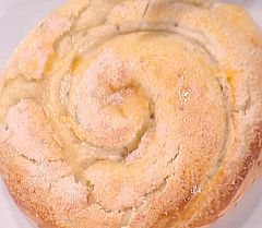 Bollo relleno de crema