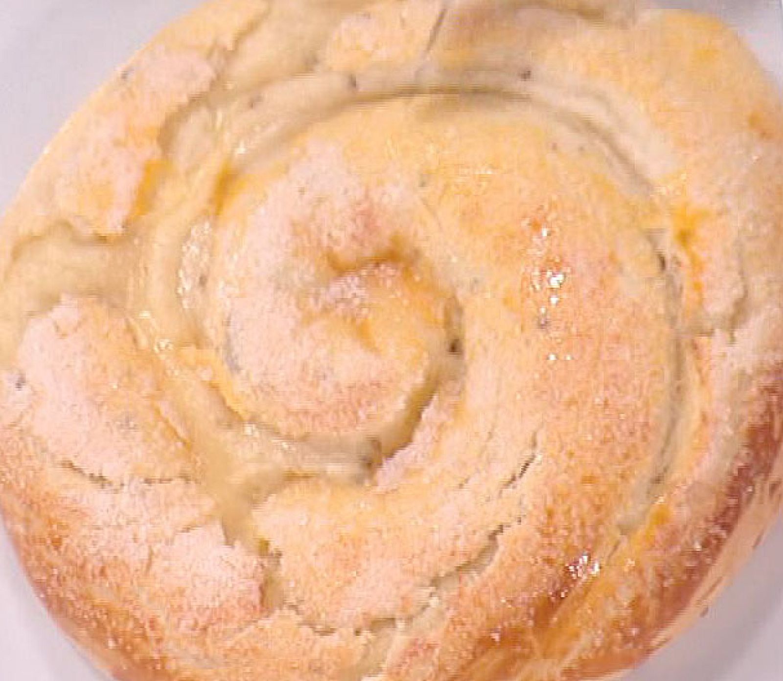 Bollo relleno de crema